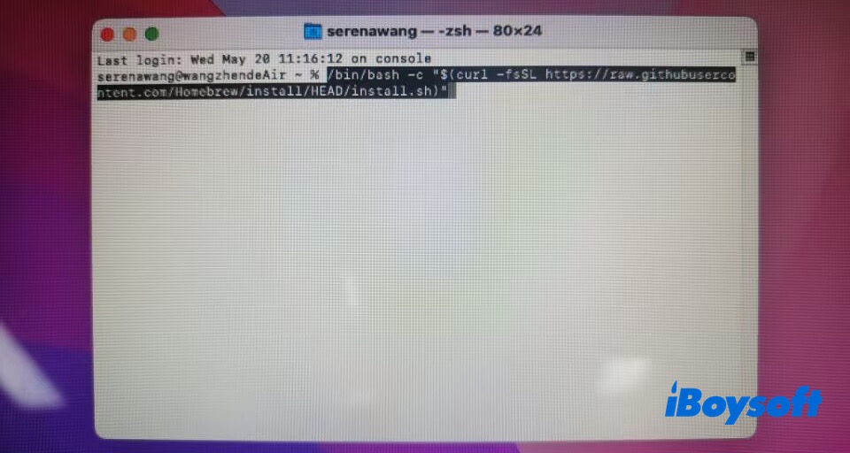 install Homebrew