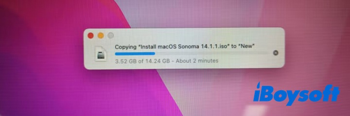 Transfer test file from mac to BitLocker drive