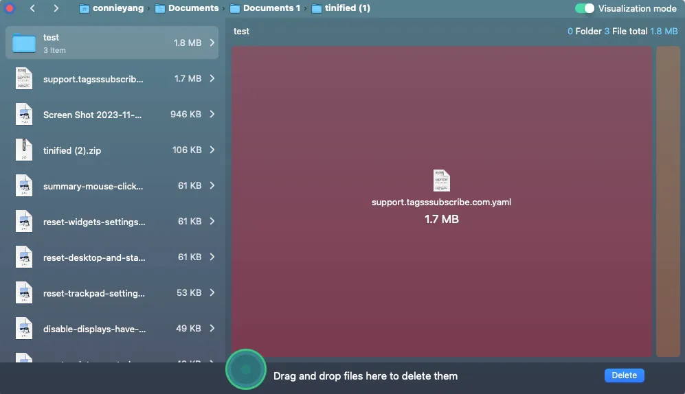 iBoysoft MagicMenu disk space analyzer for Mac