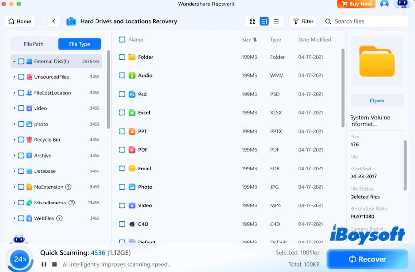 Wondershare Recoverit