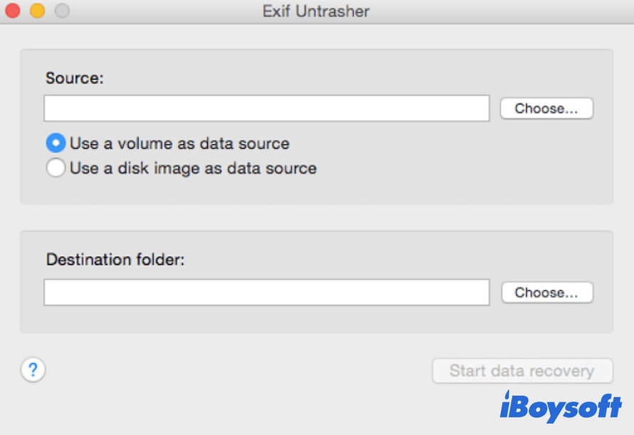Exif Untrasher
