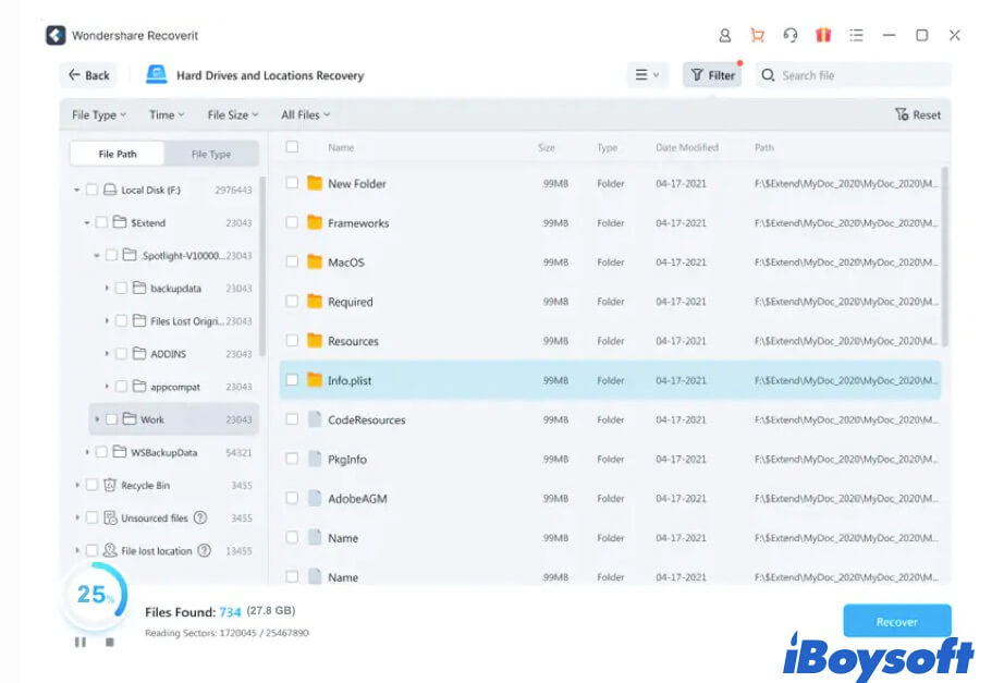 Wondershare Recoverit SDHC recovery for Mac