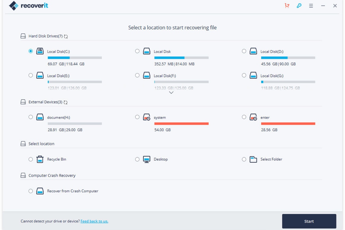 Recoverit Free Data Recovery